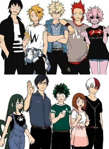 Boku no Hero Academia doujines parejas